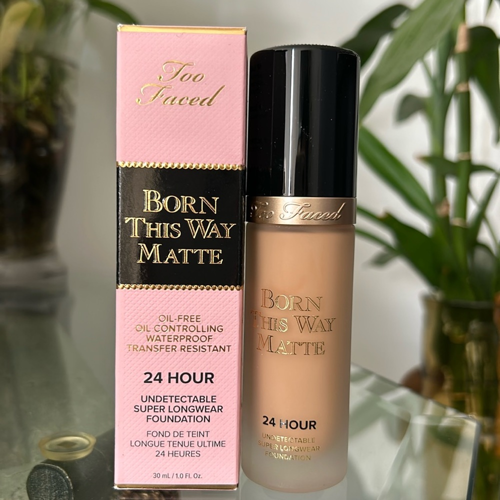 Too Faced Born This Way Matte 24 HR Foundation in Warm Nude - Discontinued